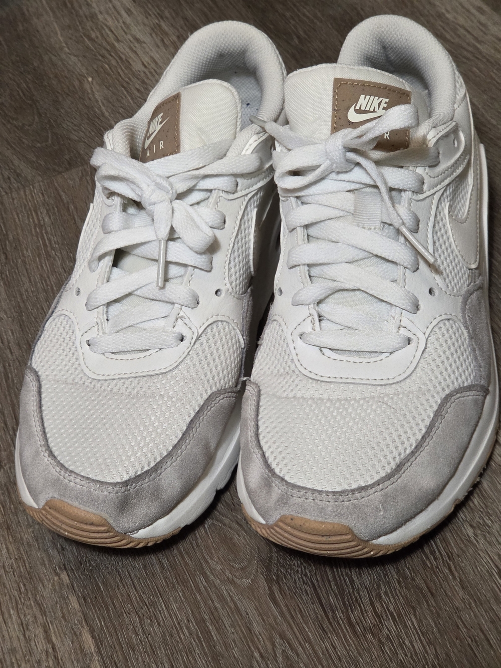 Nike Air Max SC Women’s Size 9.5 White Gray Tan Sneakers CW4554-108